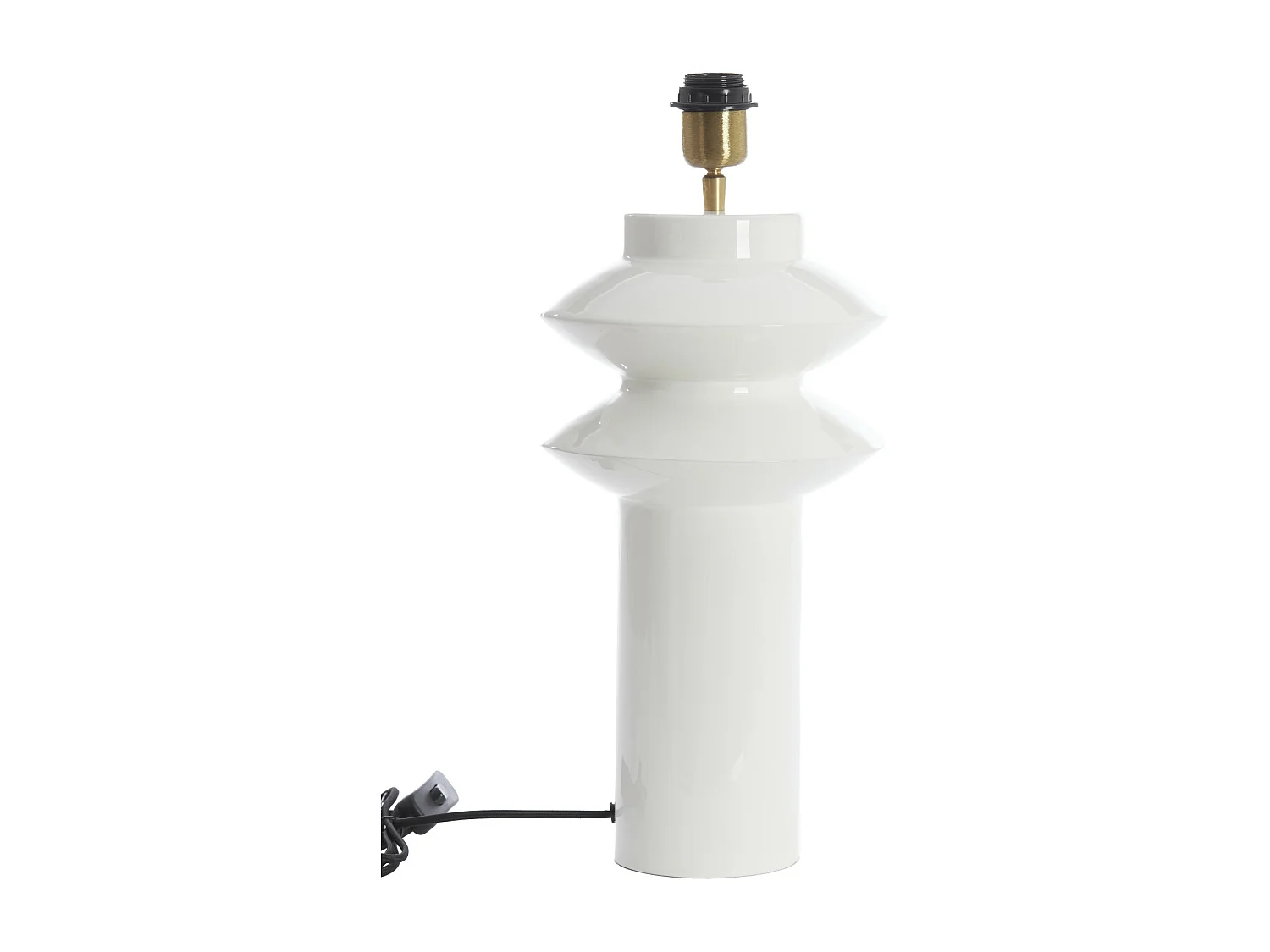 Pied de lampe PETCH - Ø22x40cm - Blanc