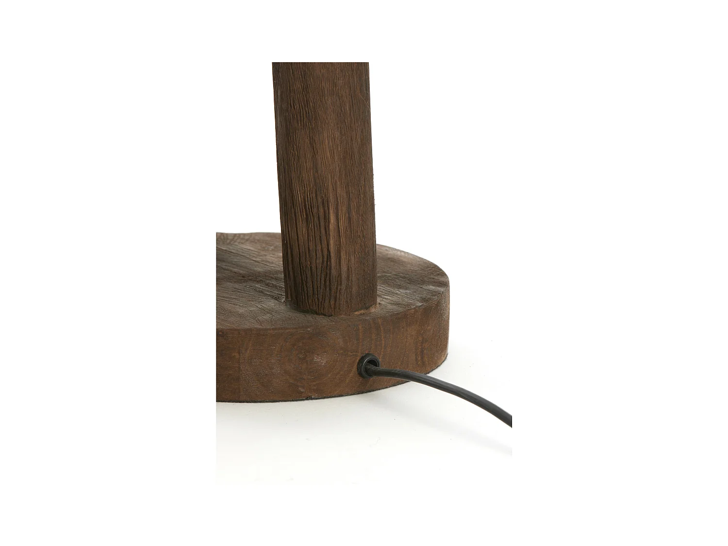 Lampensockel XITTA - Ø20x55cm - Braun