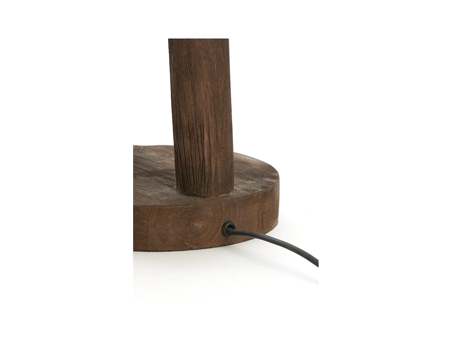 Lampensockel XITTA - Ø20x55cm - Braun