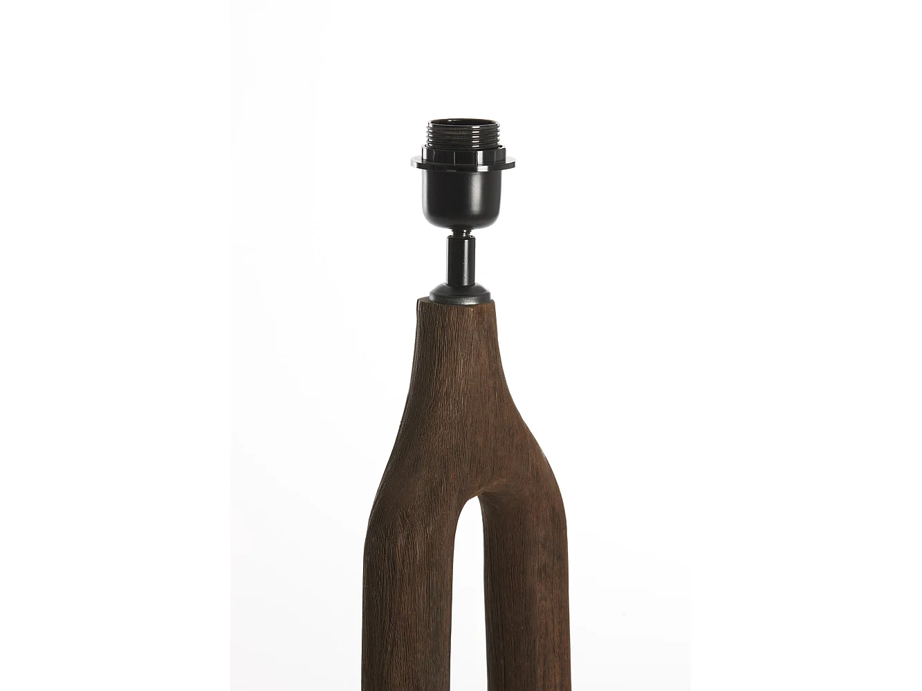 Lampensockel XITTA - Ø20x55cm - Braun