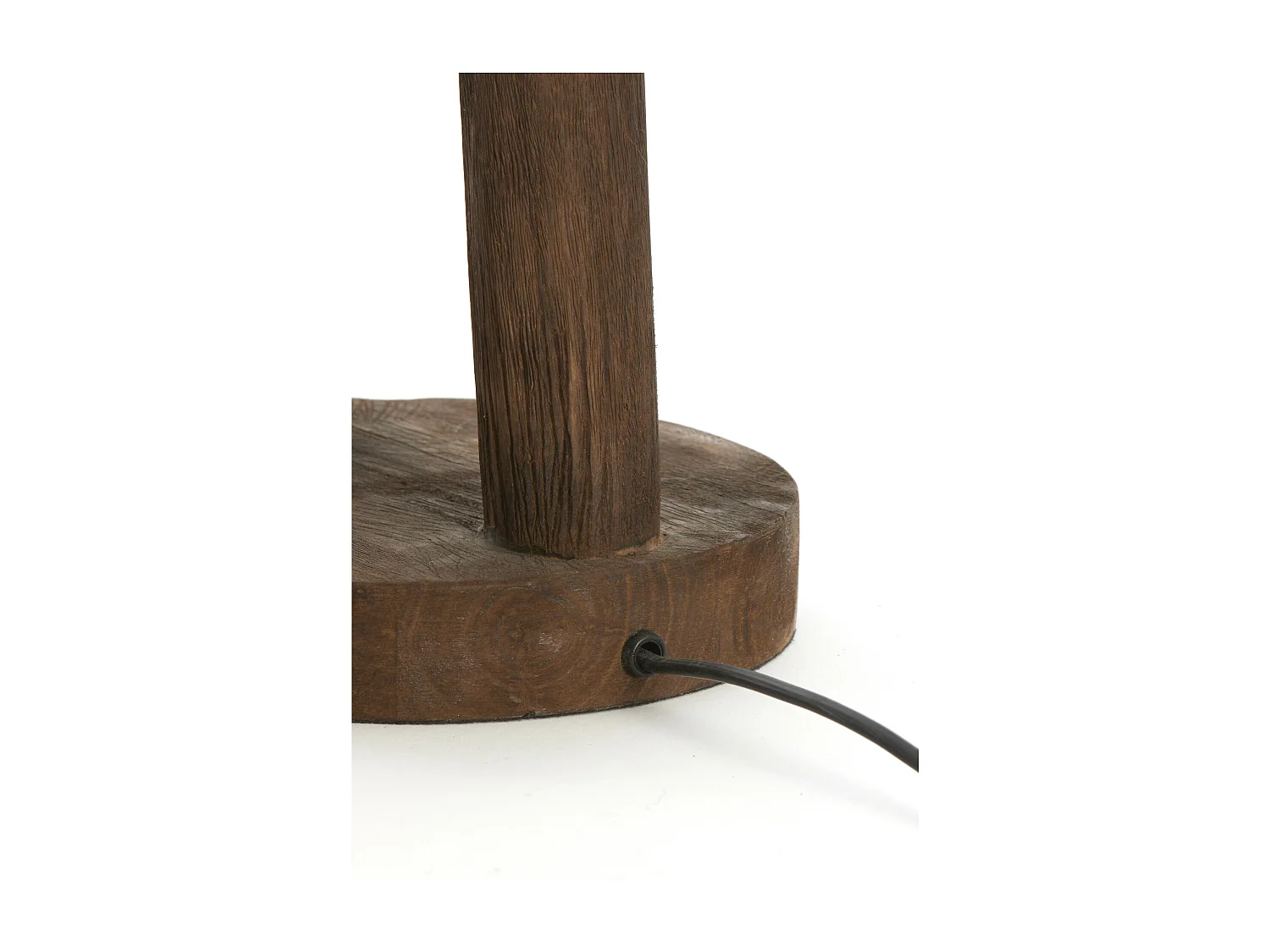 Lampensockel XITTA - Ø20x55cm - Braun