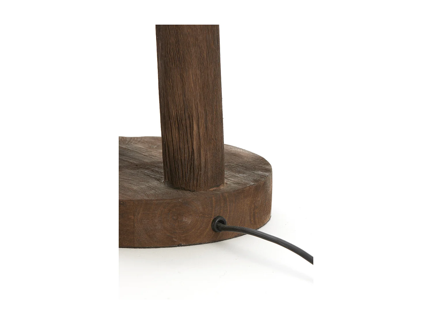 Lampensockel XITTA - Ø20x55cm - Braun