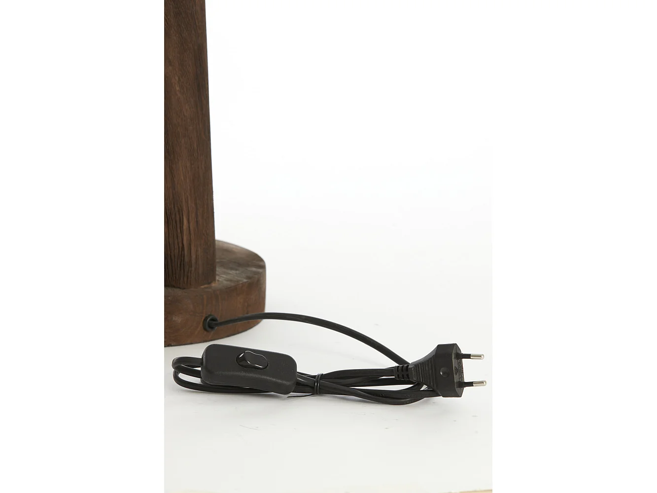 Lampensockel XITTA - Ø20x55cm - Braun