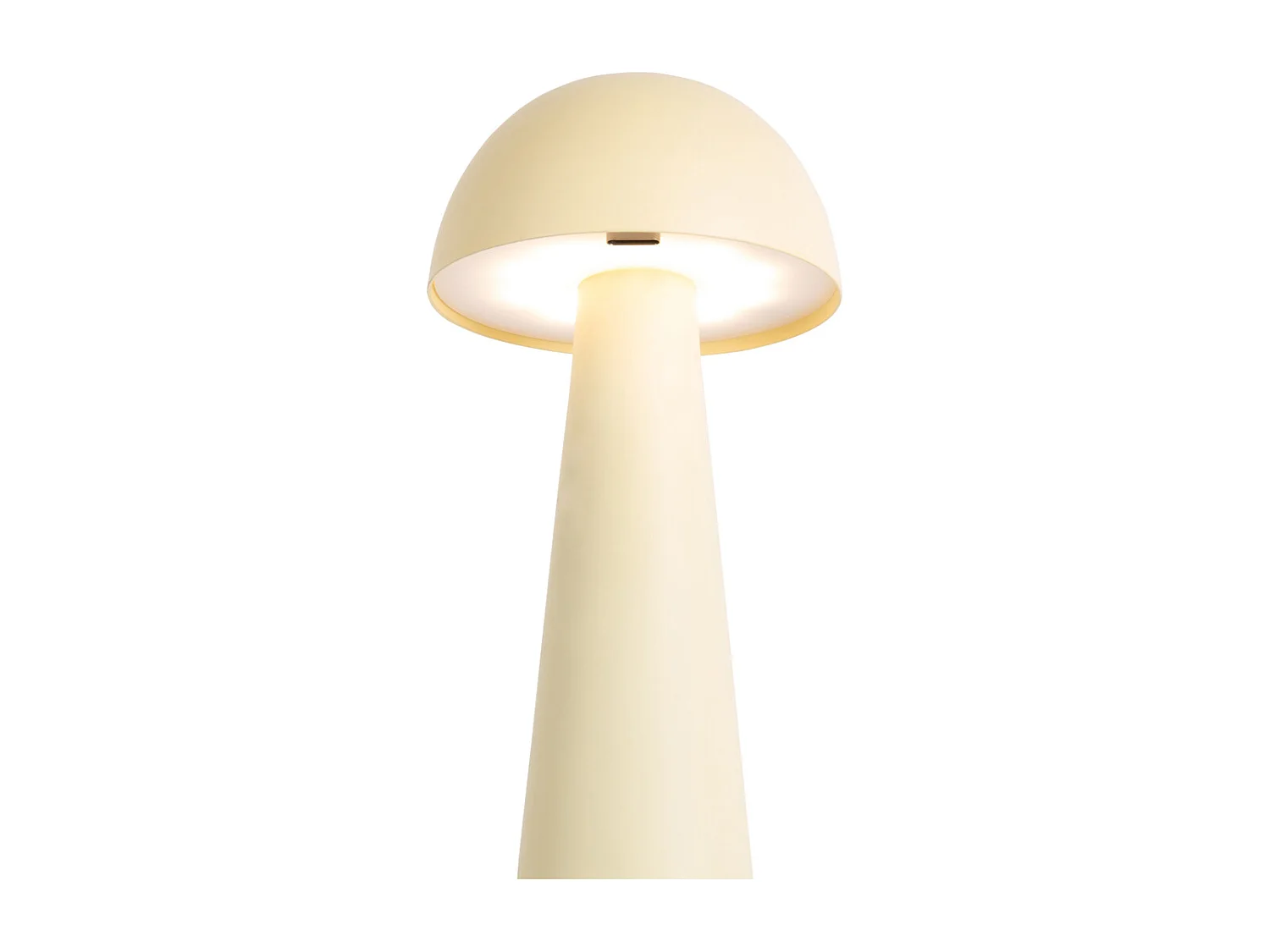 Lampe de table Mini LED Dome - Jaune doux