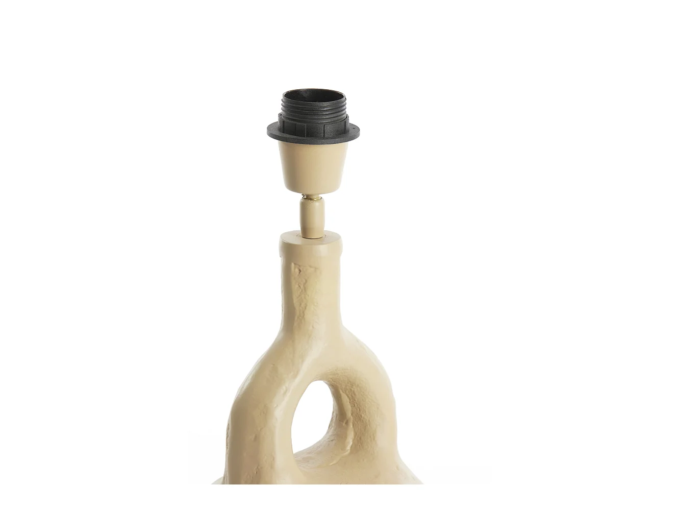 Pied de lampe IMOLA - 19x17x30cm - Marron