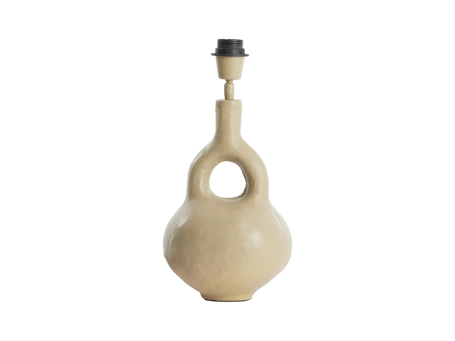 Pied de lampe IMOLA - 19x17x30cm - Marron