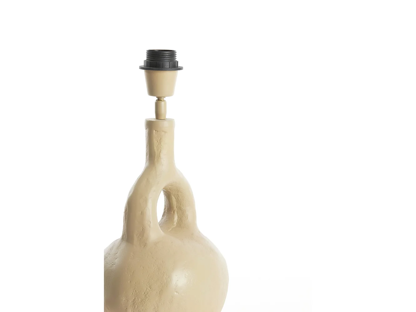 Pied de lampe IMOLA - 19x17x30cm - Marron