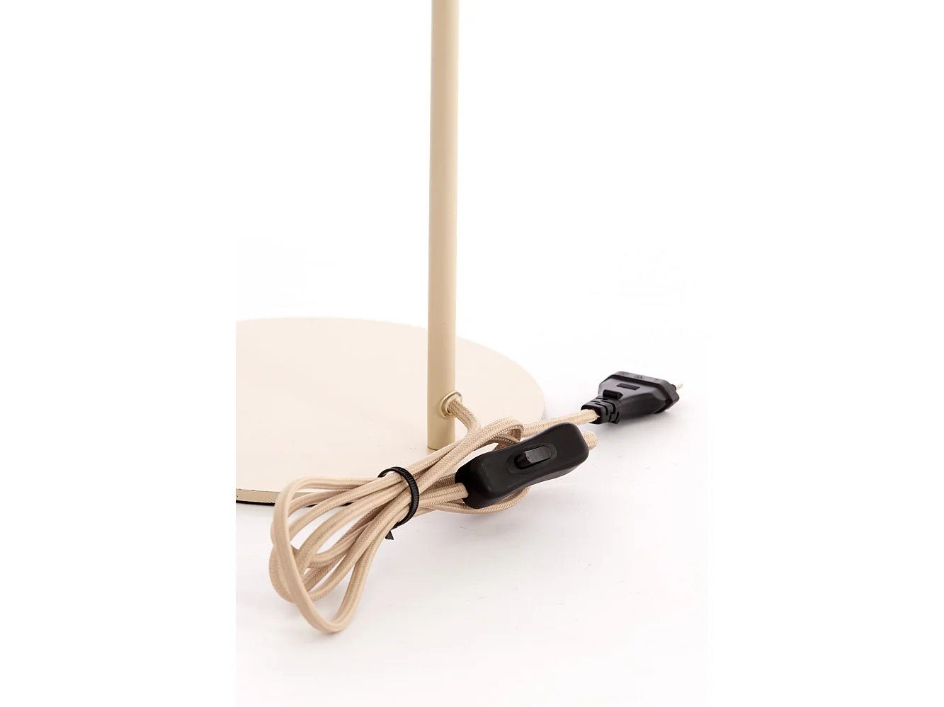 Lampe de table BISHO - Ø20x60cm - Marron