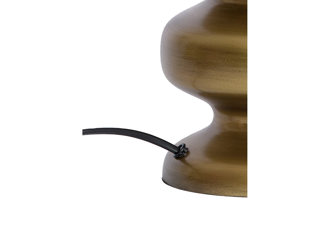 Pied de lampe SOROCA - Ø15x24cm - Bronze