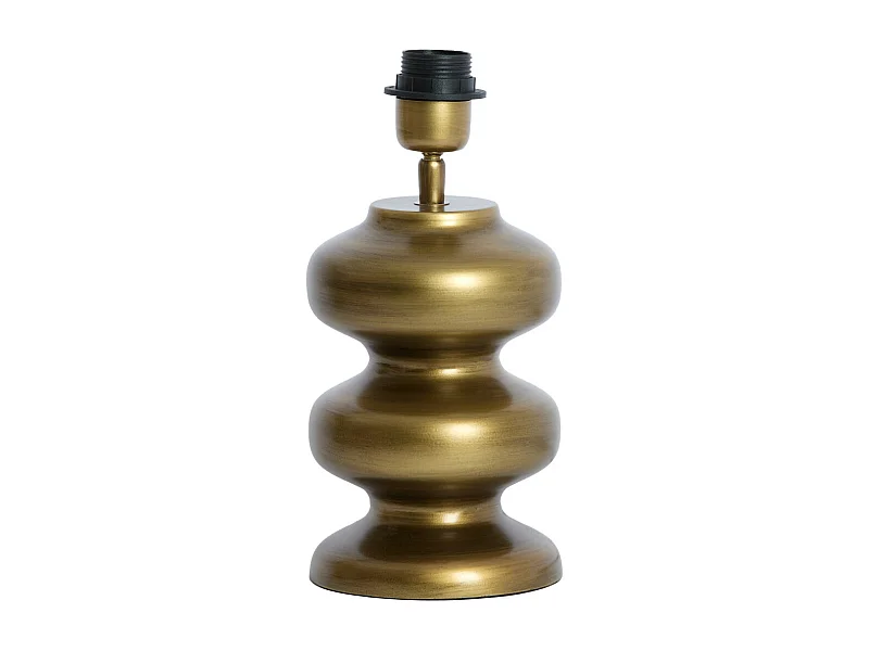 Pied de lampe SOROCA - Ø15x24cm - Bronze