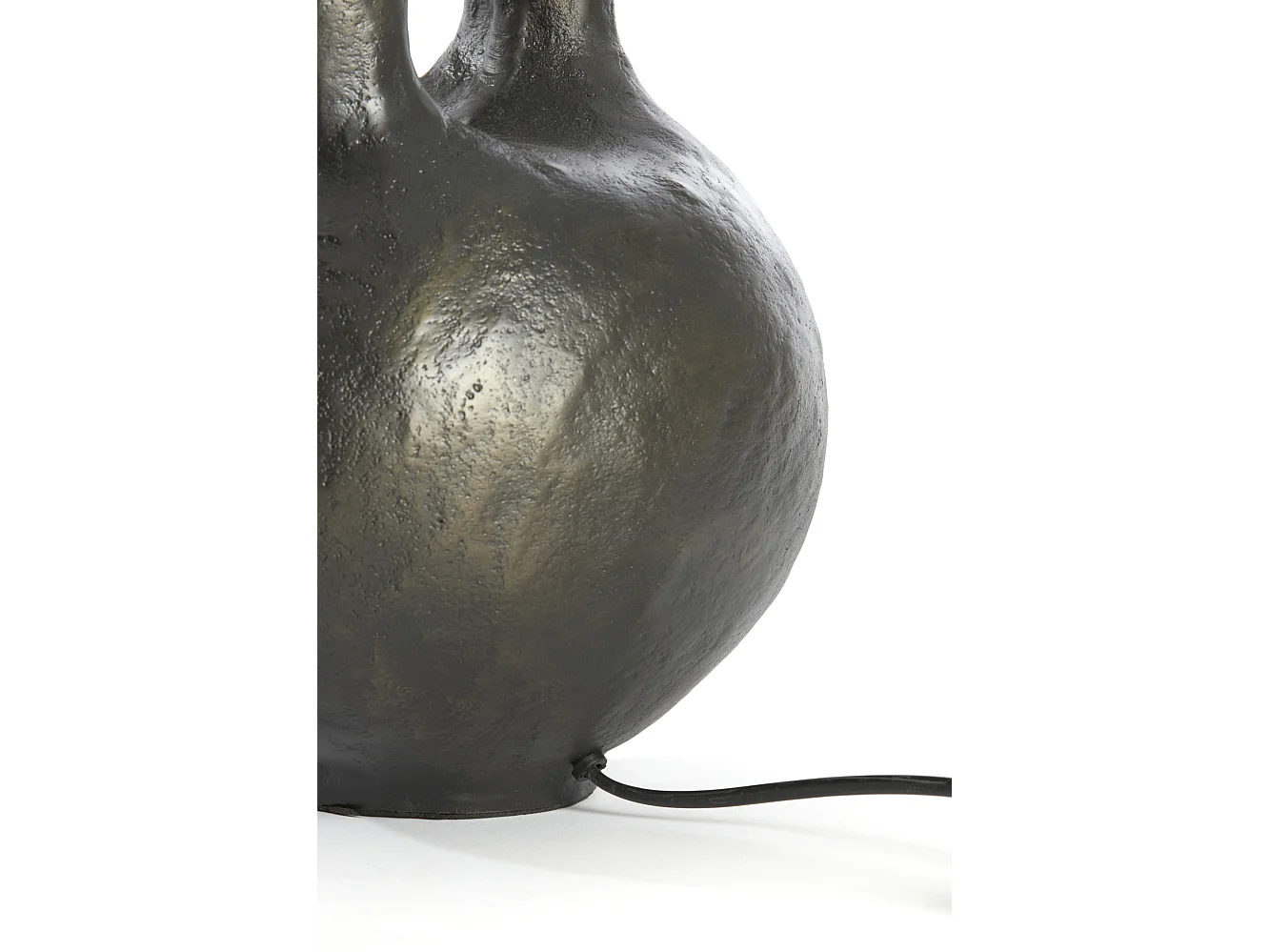 Pied de lampe IMOLA - 19x17x30cm - Gris