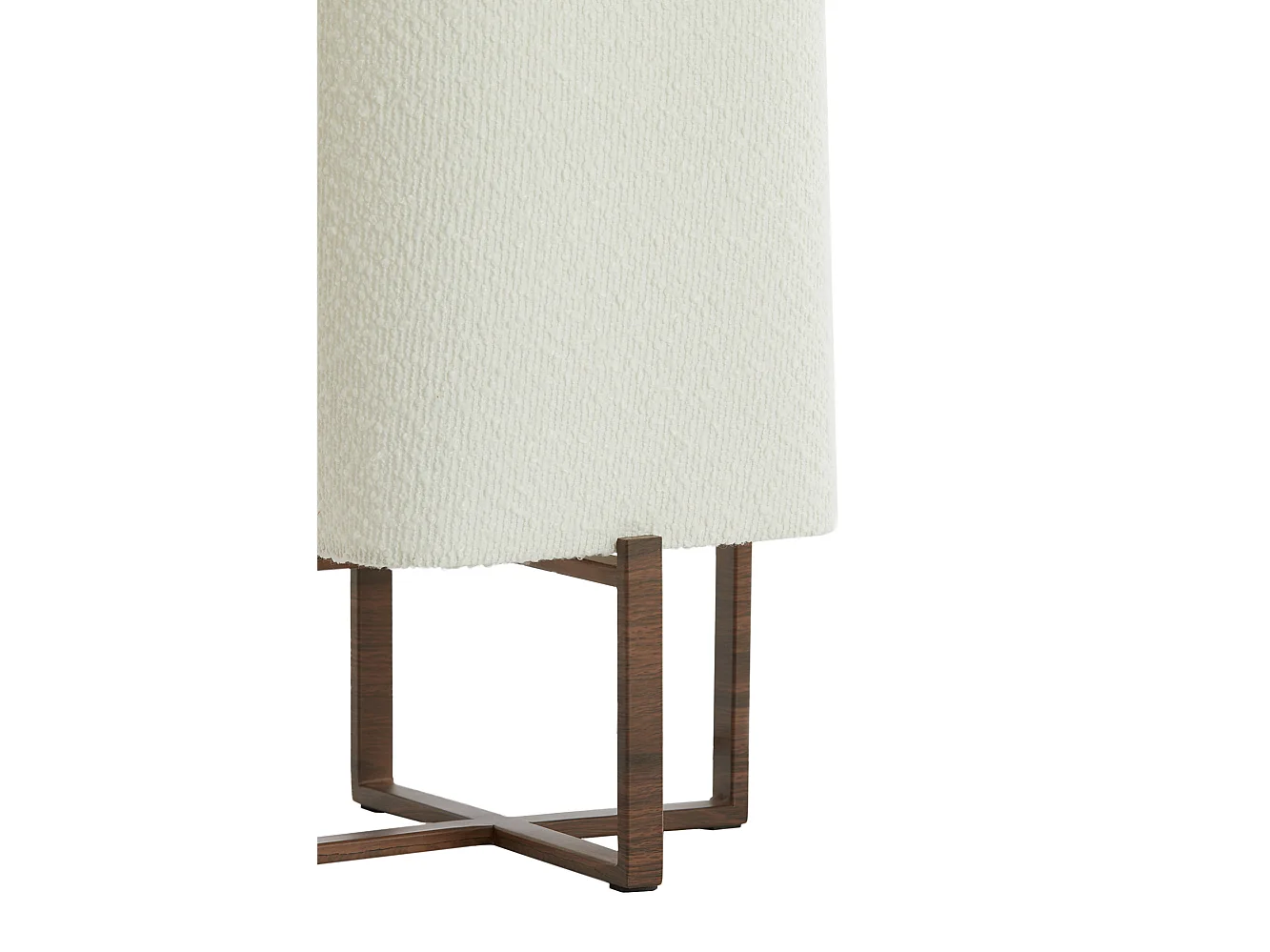 Tischlampe WYN - Ø21,5x50,5cm - Braun