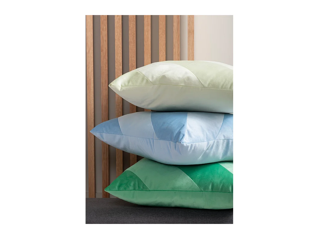 Coussin décoratif Tono Square - Jaune doux