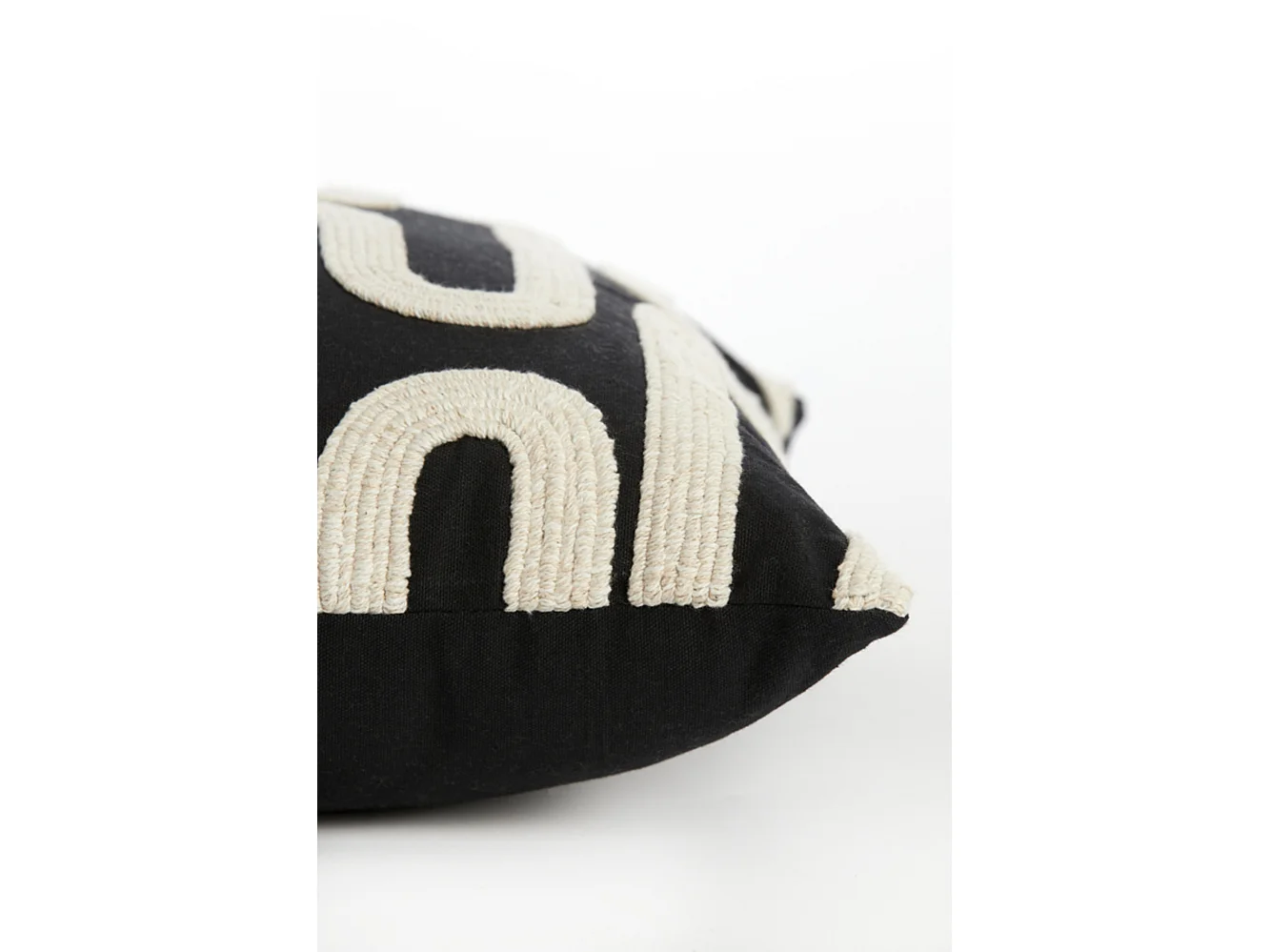 Cojín OSHAWA - 45x45cm - Negro