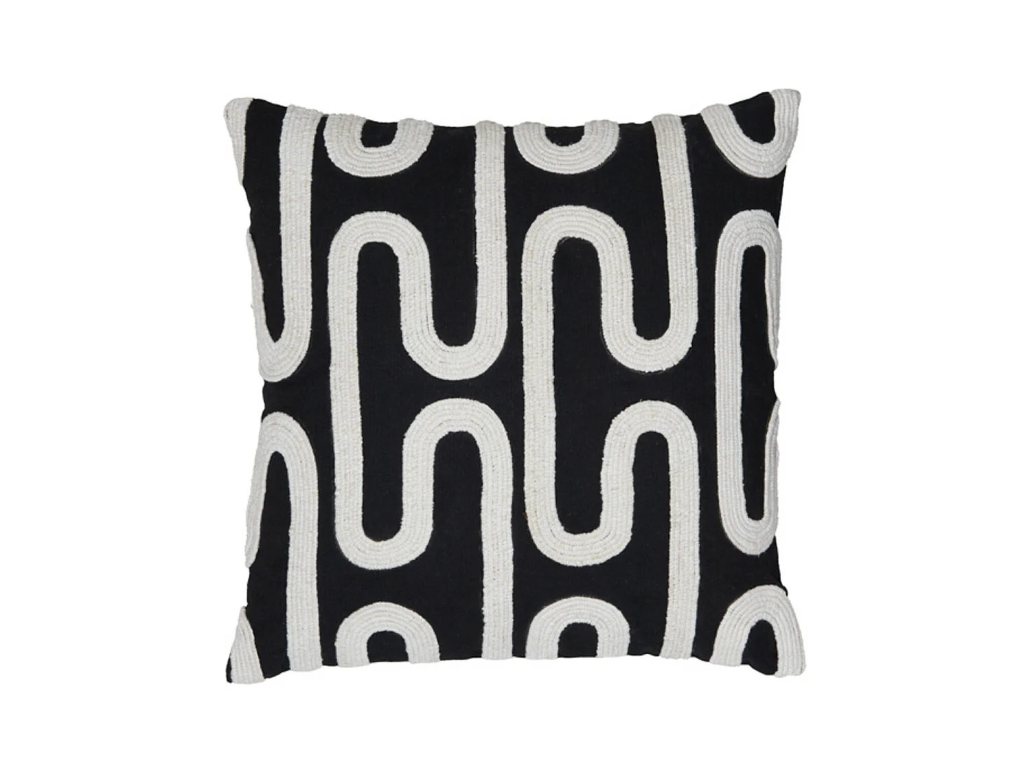 Coussin OSHAWA - 45x45cm - Noir