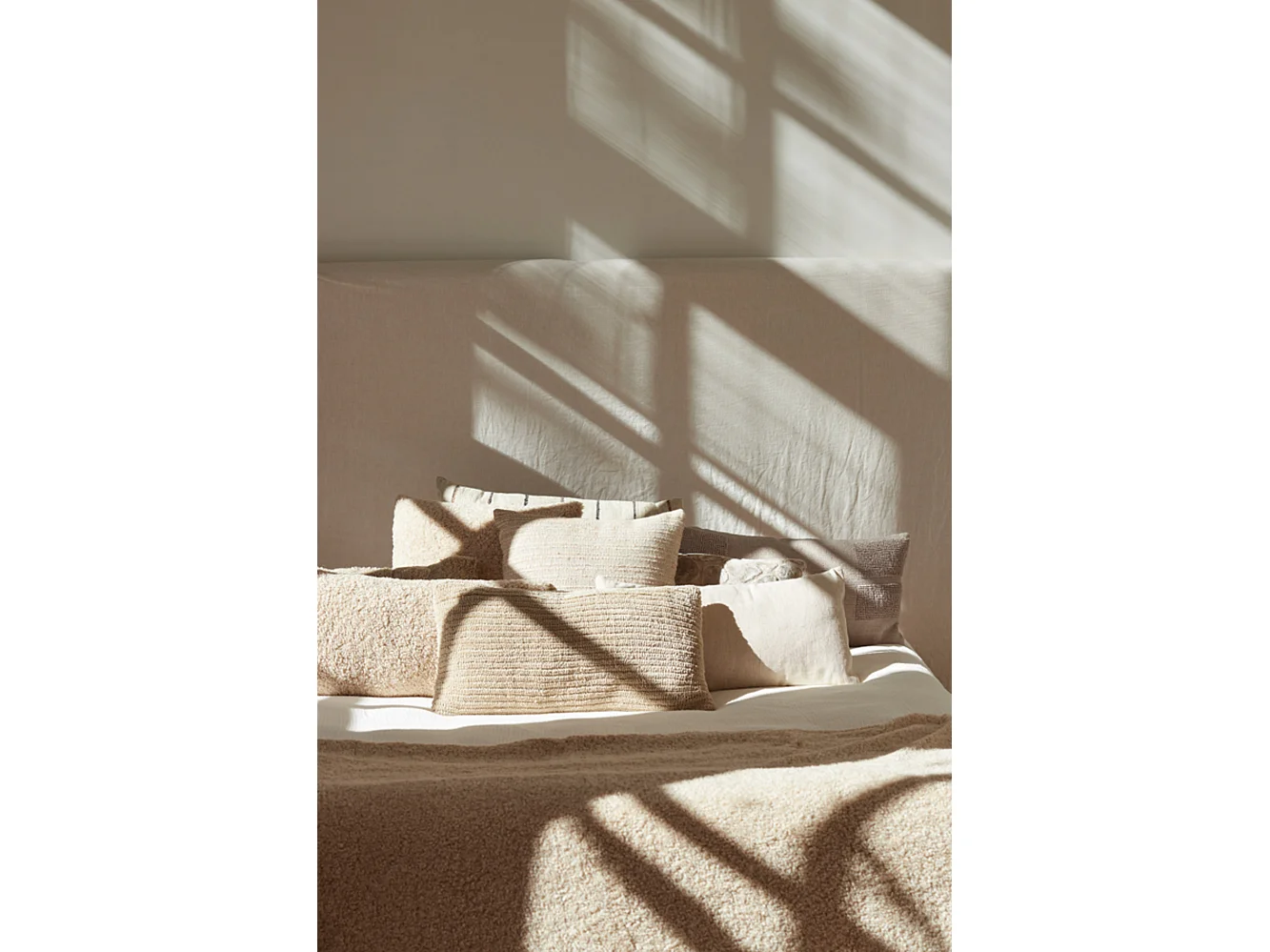 Cojín ROBY - 60x30x10cm - Marrón