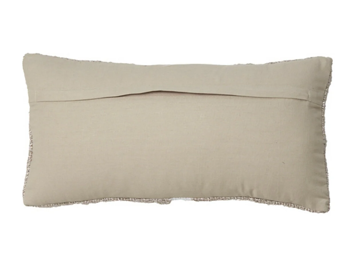 Coussin LEVIS - 60x30x10cm - Blanc