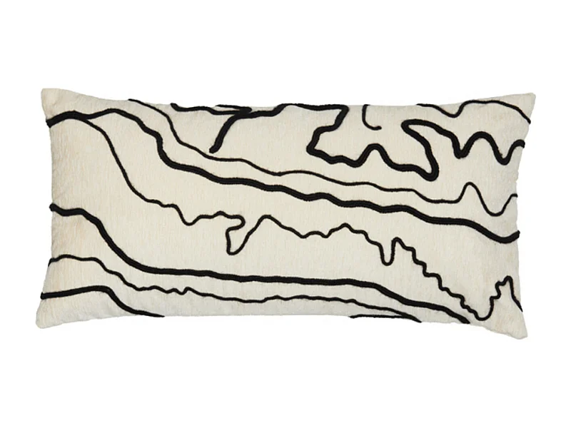 Coussin CASTRO - 60x30x10cm - Marron