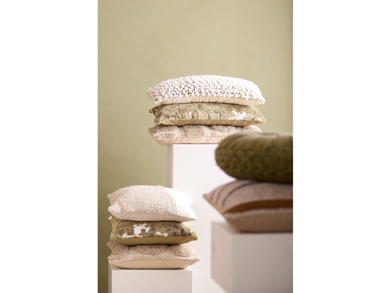 Coussin SOTANI - 60x30x10cm - Marron