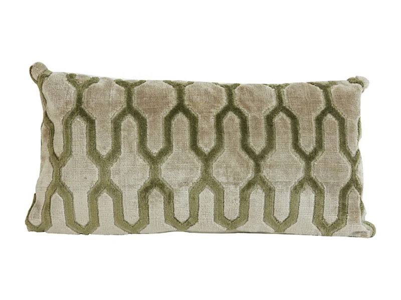 Kussen JEMBANA - 60x30x10cm - Groen