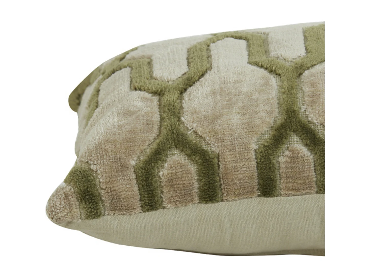 Coussin JEMBANA - 60x30x10cm - Vert