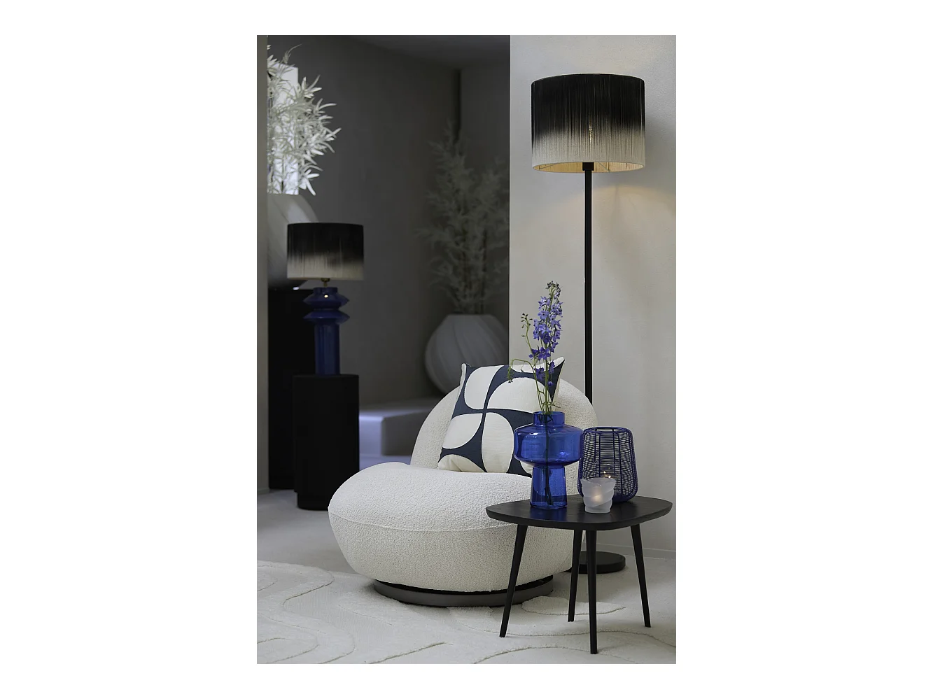 Cojín USERA - 45x45cm - Azul