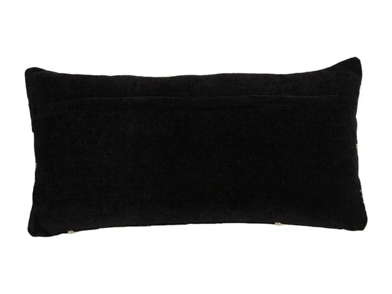 Coussin CASTRO - 60x30x10cm - Noir