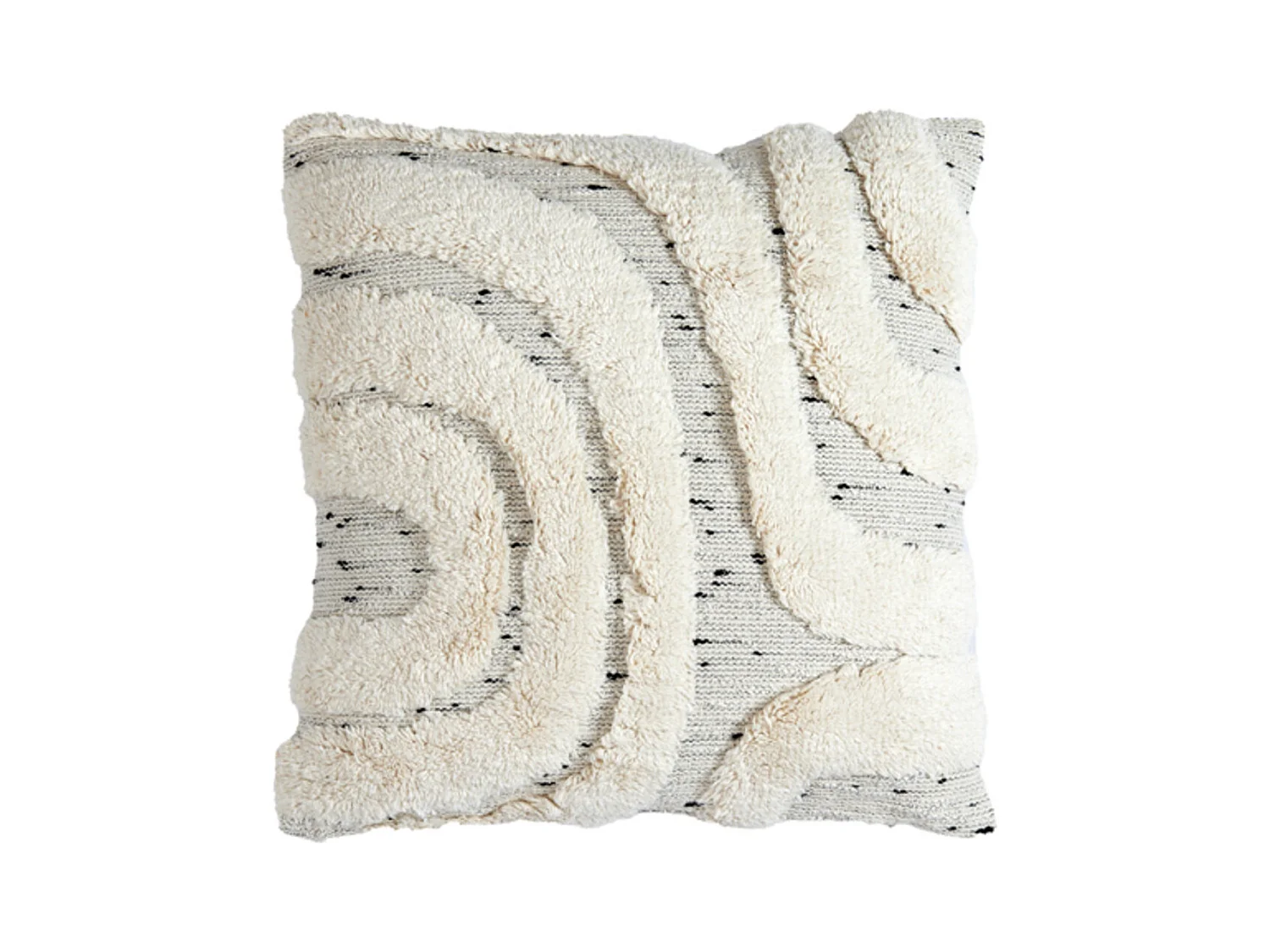 Kussen SAKALA - 45x45cm - Wit