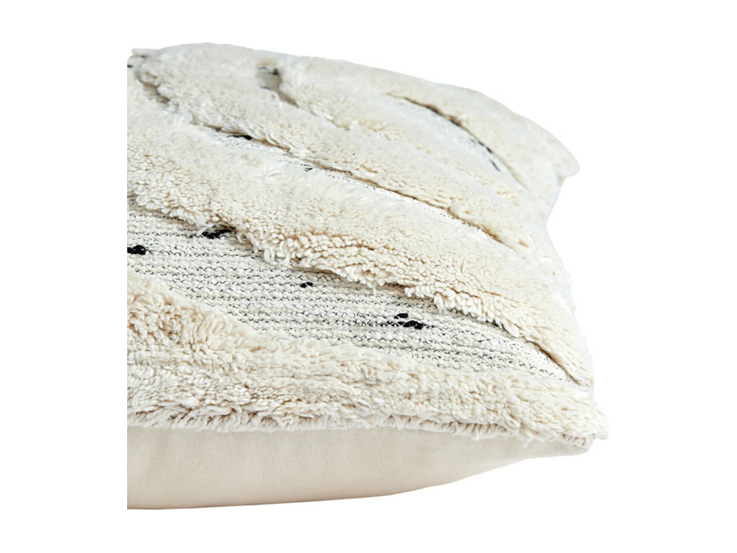 Coussin SAKALA - 45x45cm - Blanc