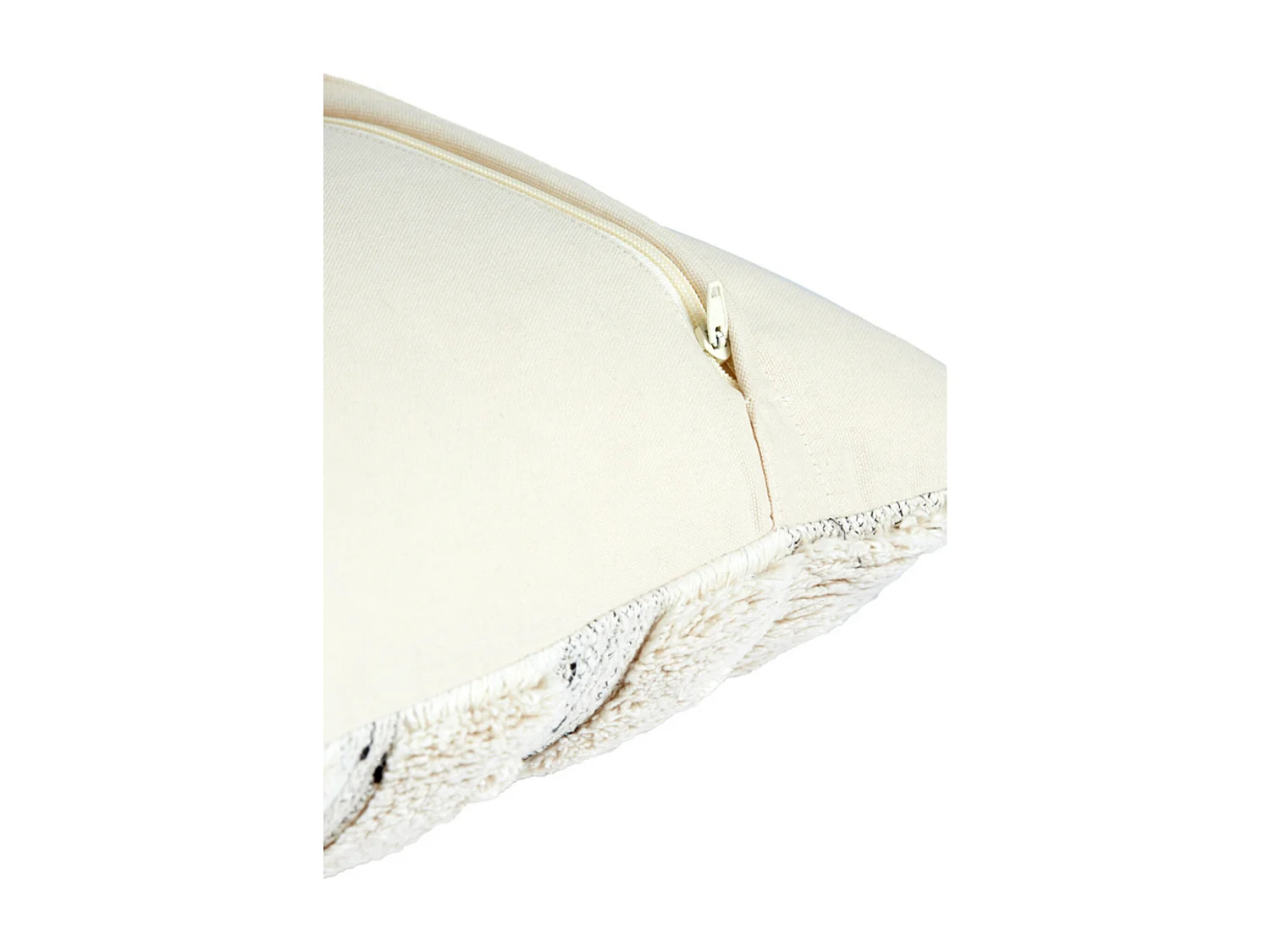 Coussin SAKALA - 45x45cm - Blanc