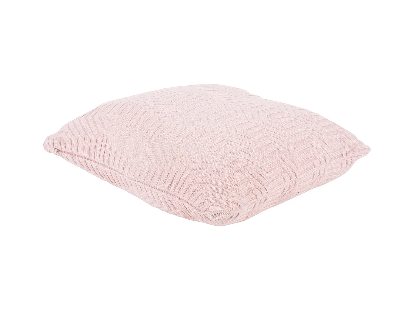 Sierkussen Honeycomb Knitted - Zachtroze