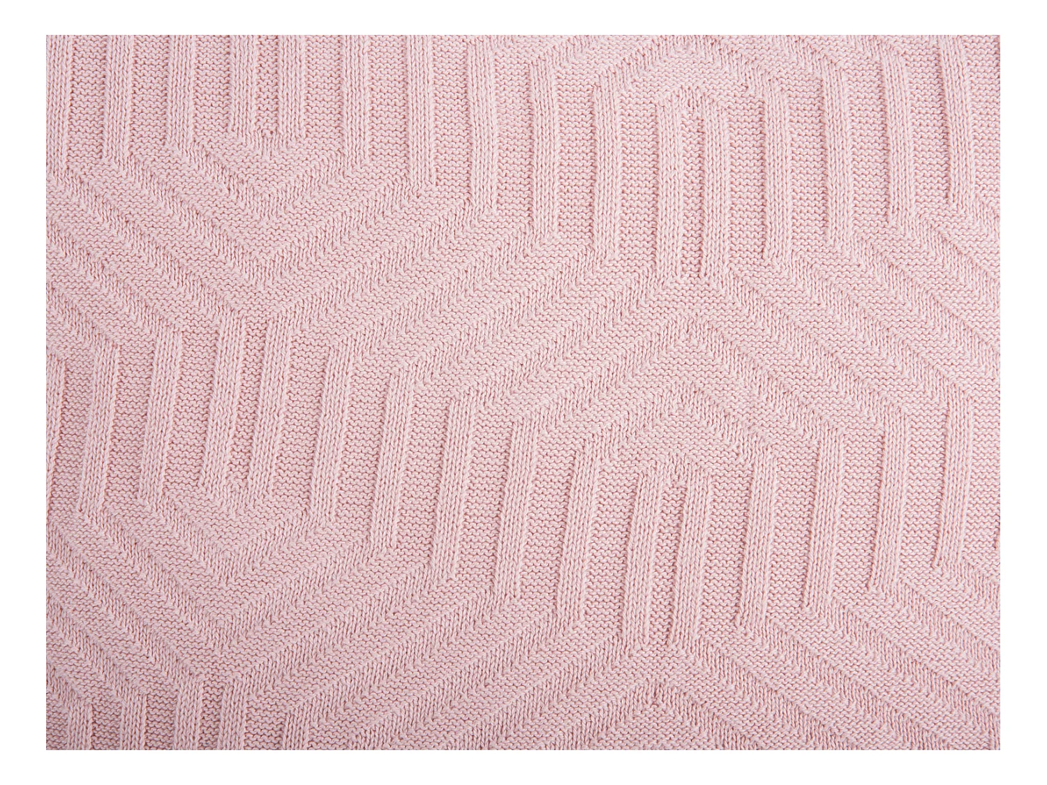 Sierkussen Honeycomb Knitted - Zachtroze