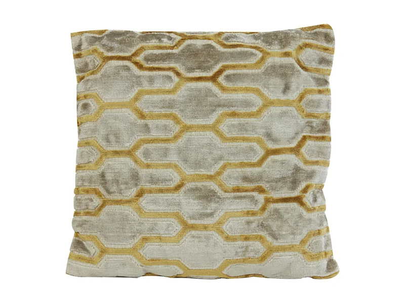 Kissen JEMBANA - 45x45cm - Gelb