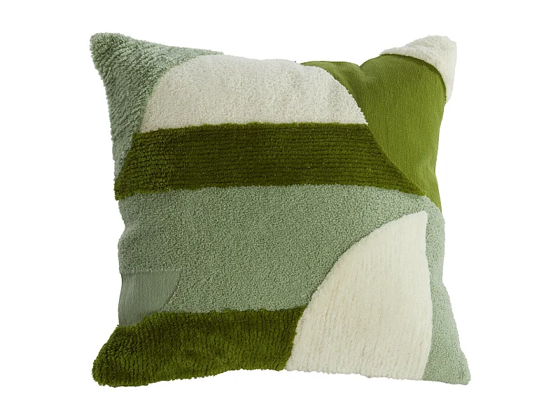 Coussin TOFNA - 45x45x10cm - Vert