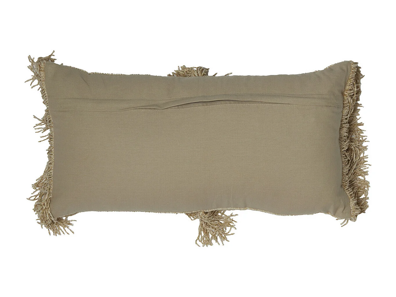 Kussen LUANI - 60x30x10cm - Wit