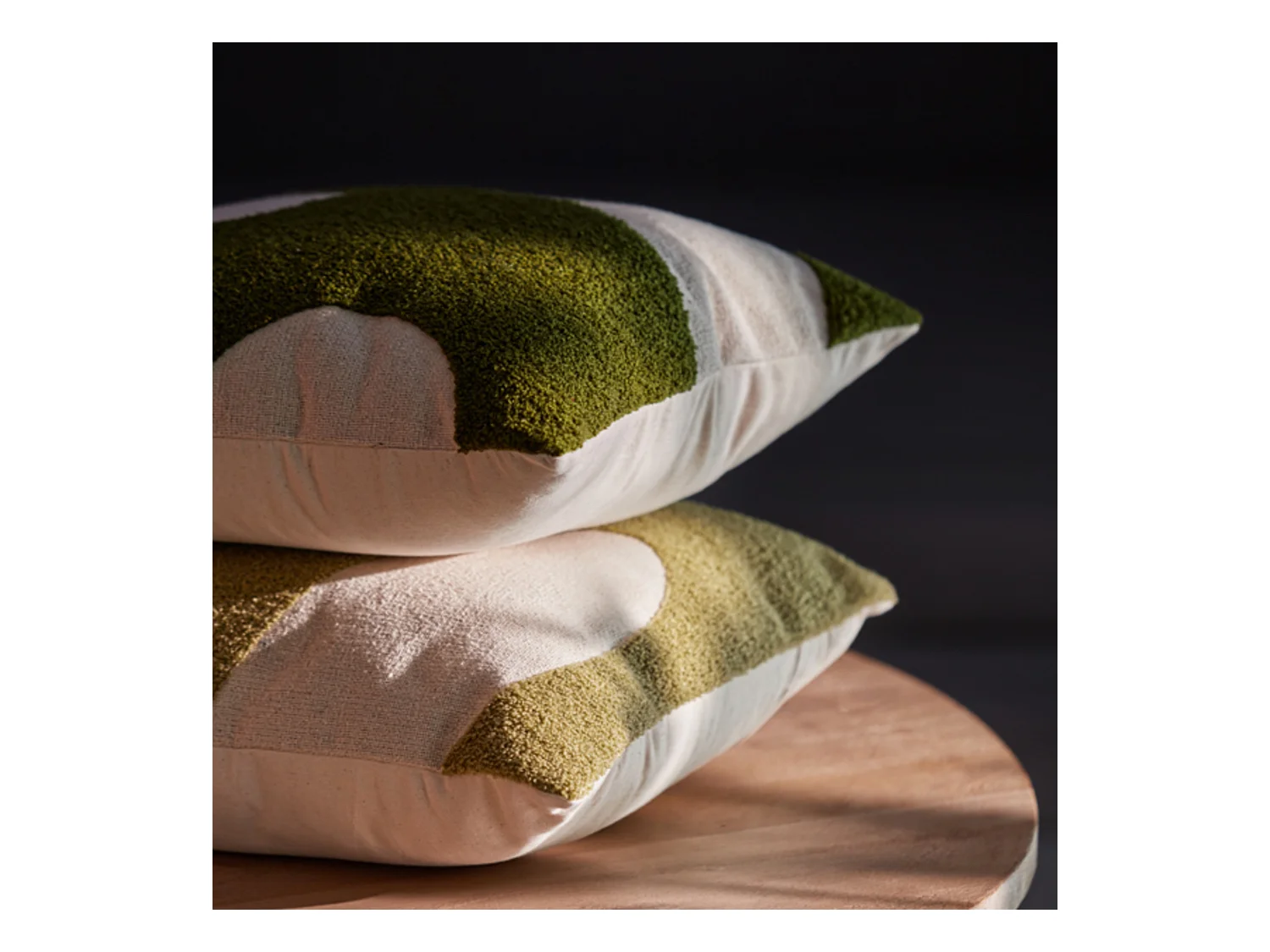 Coussin CELLIO - 45x45cm - Vert