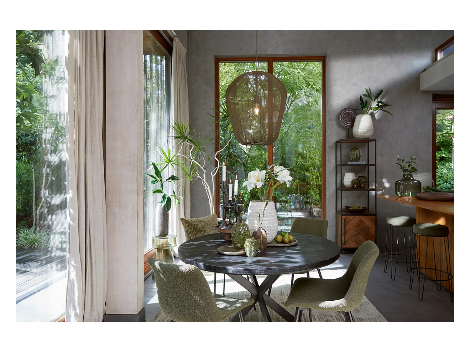 Coussin RUHLA - 45x45cm - Vert