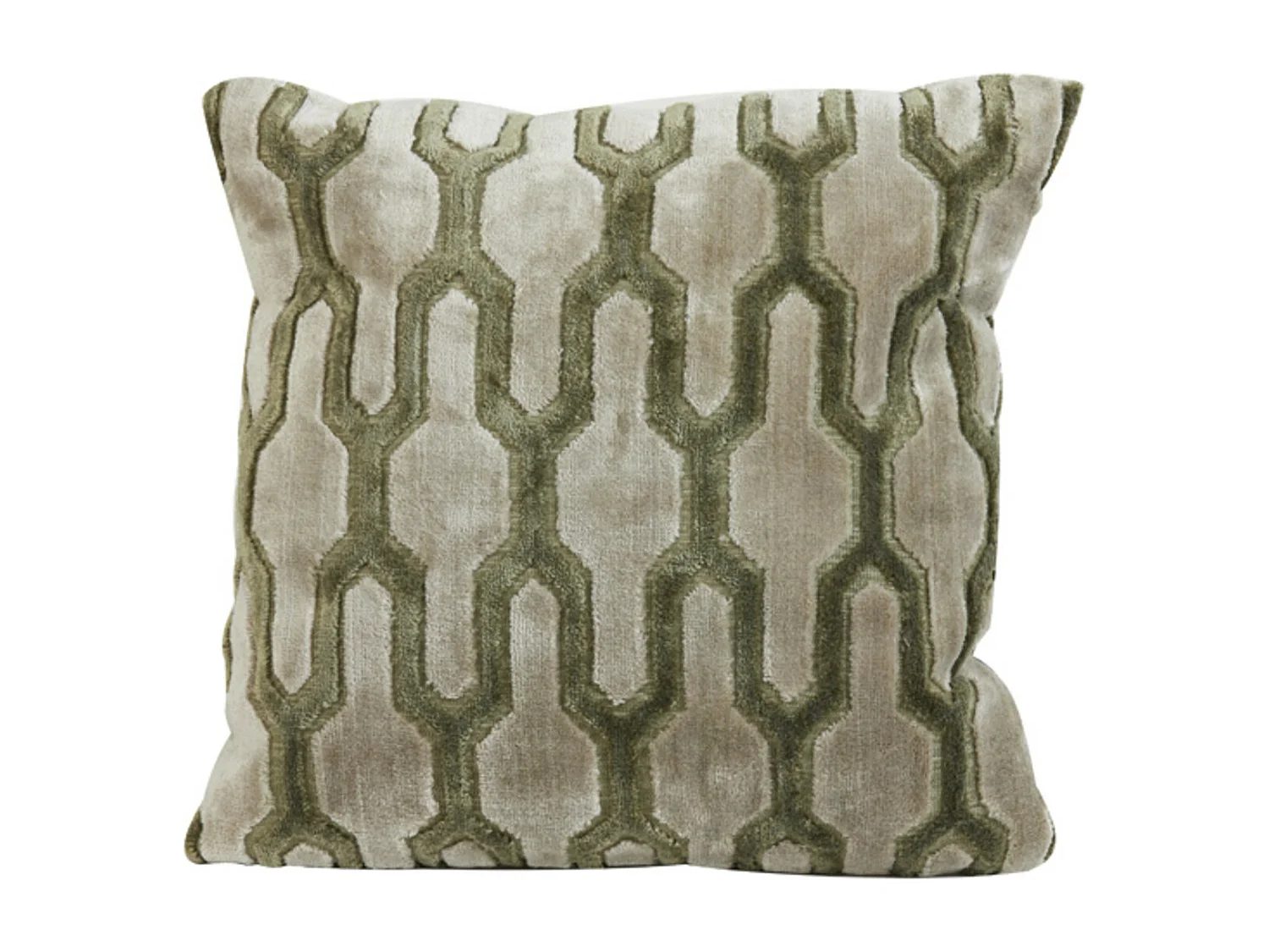 Kussen JEMBANA - 45x45cm - Groen