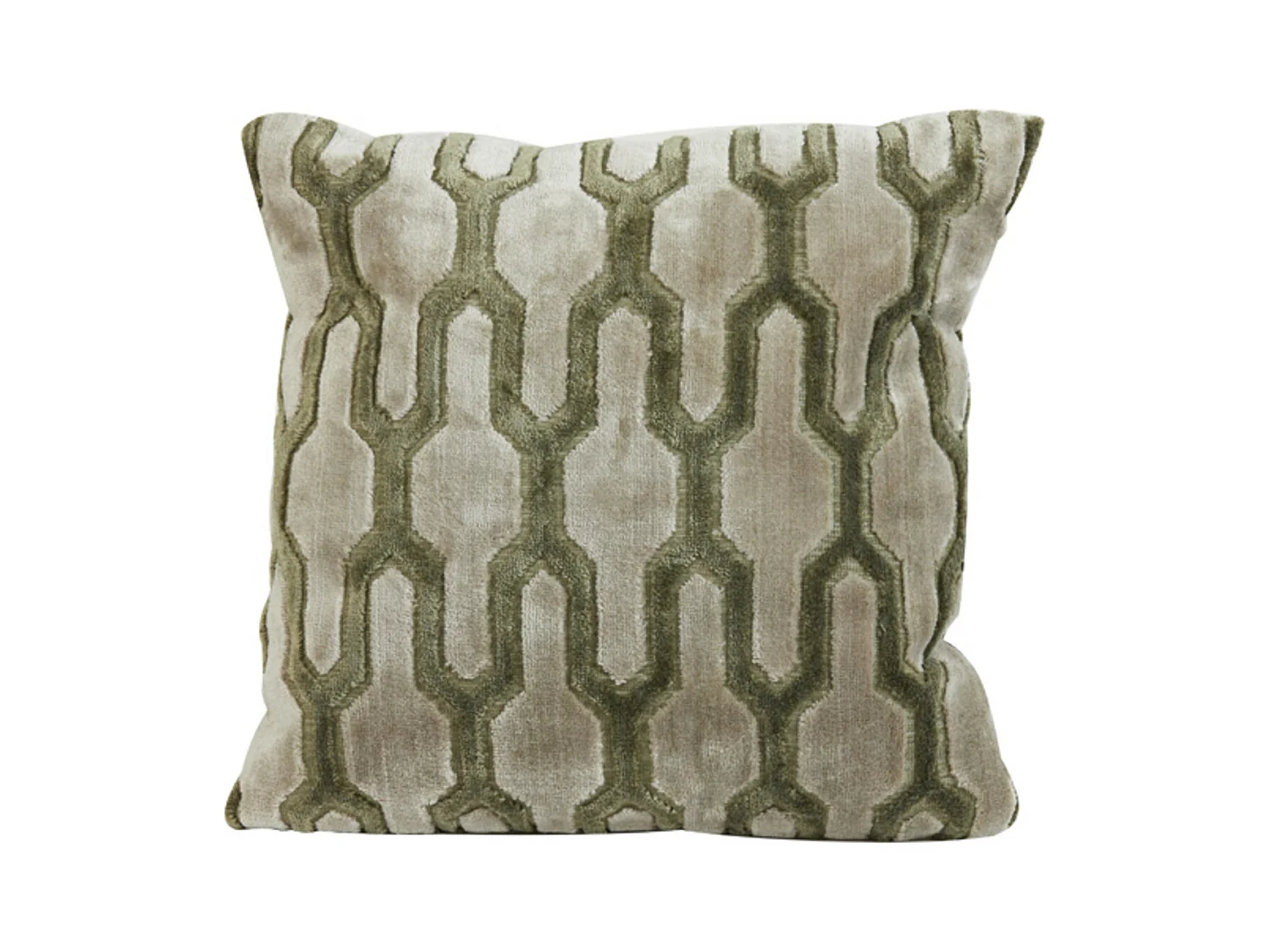 Coussin JEMBANA - 45x45cm - Vert