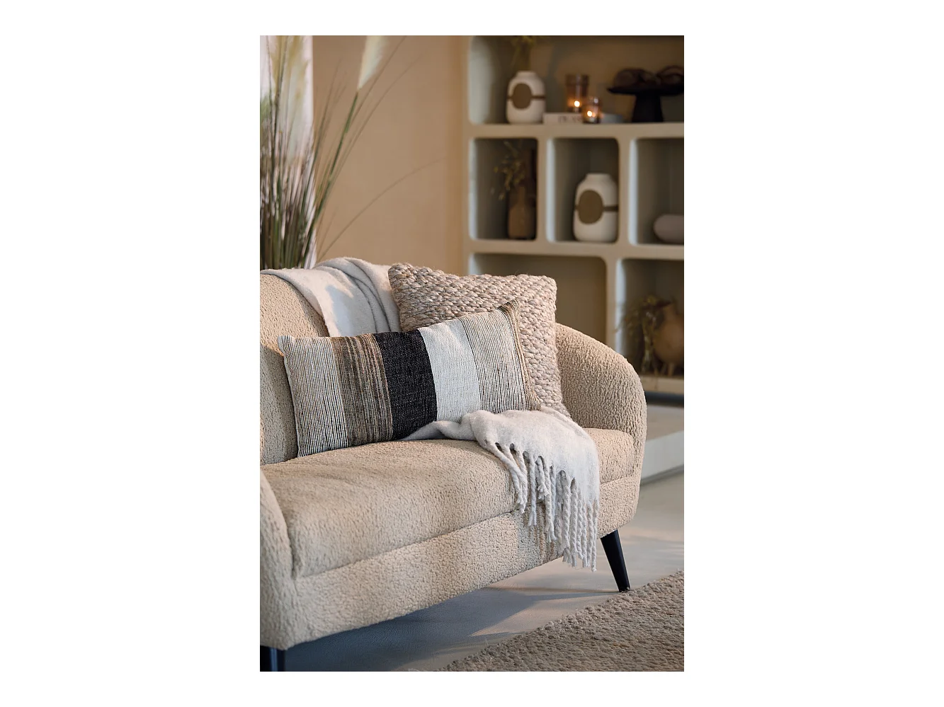 Kissen TRENETA - 45x45cm - Braun