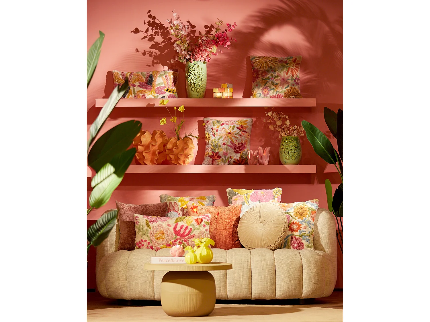 Coussin AMI - 60x30x10cm - Multicolore