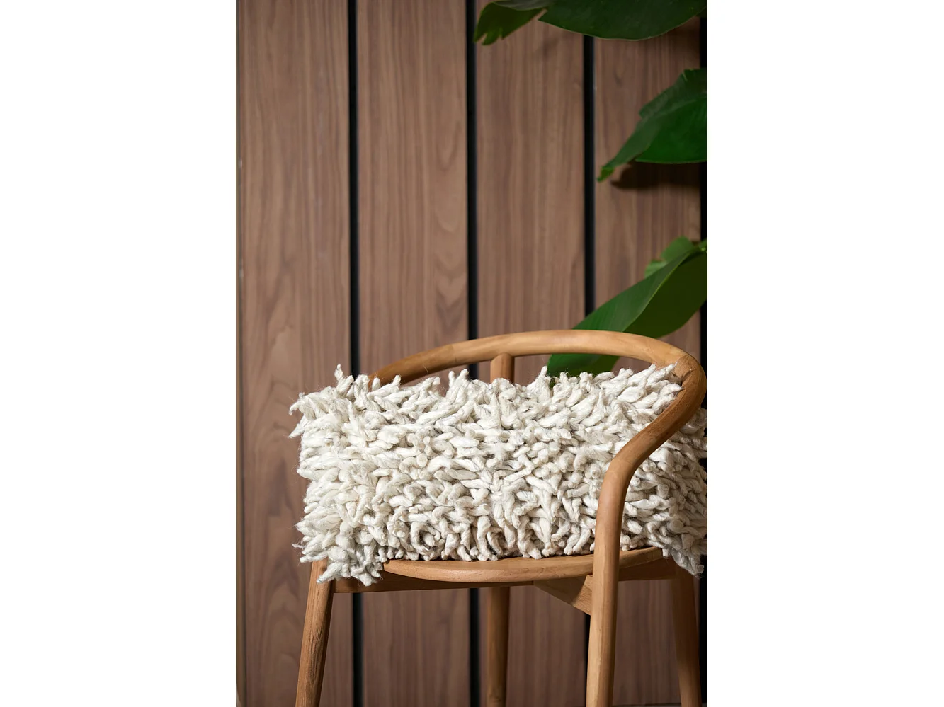 Coussin COMALLO - 60x30x10cm - Marron