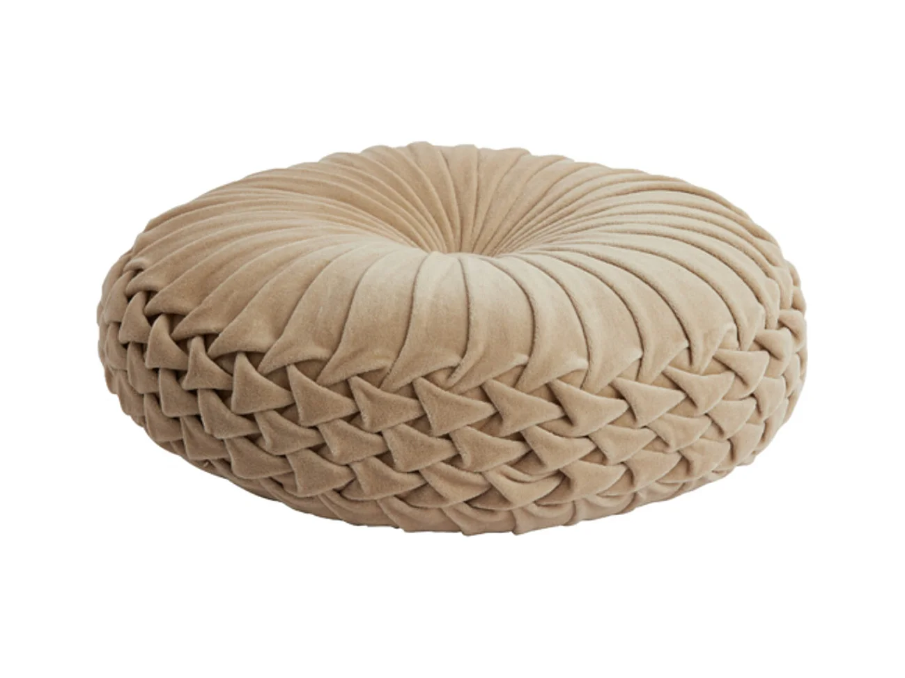 Coussin OURS - 40x40cm - Doré