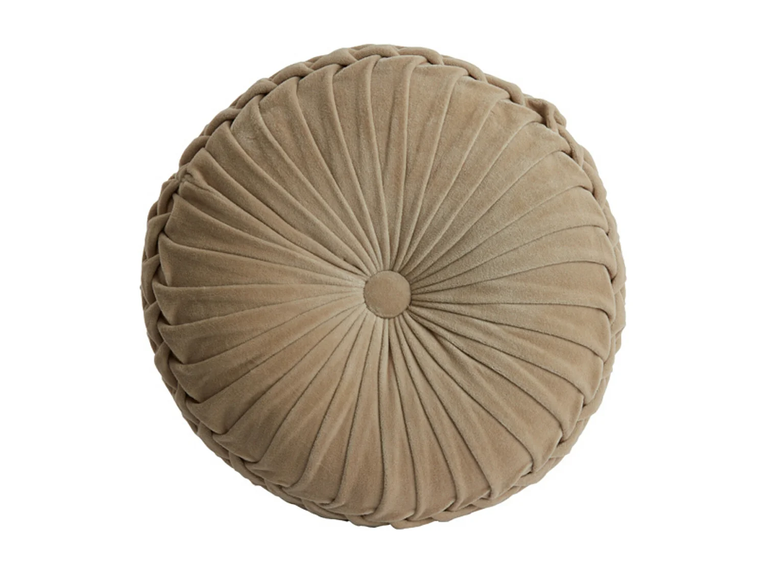 Coussin OURS - 40x40cm - Doré