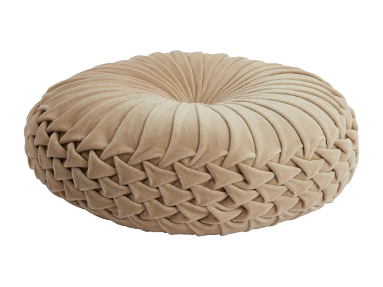 Coussin OURS - 40x40cm - Doré