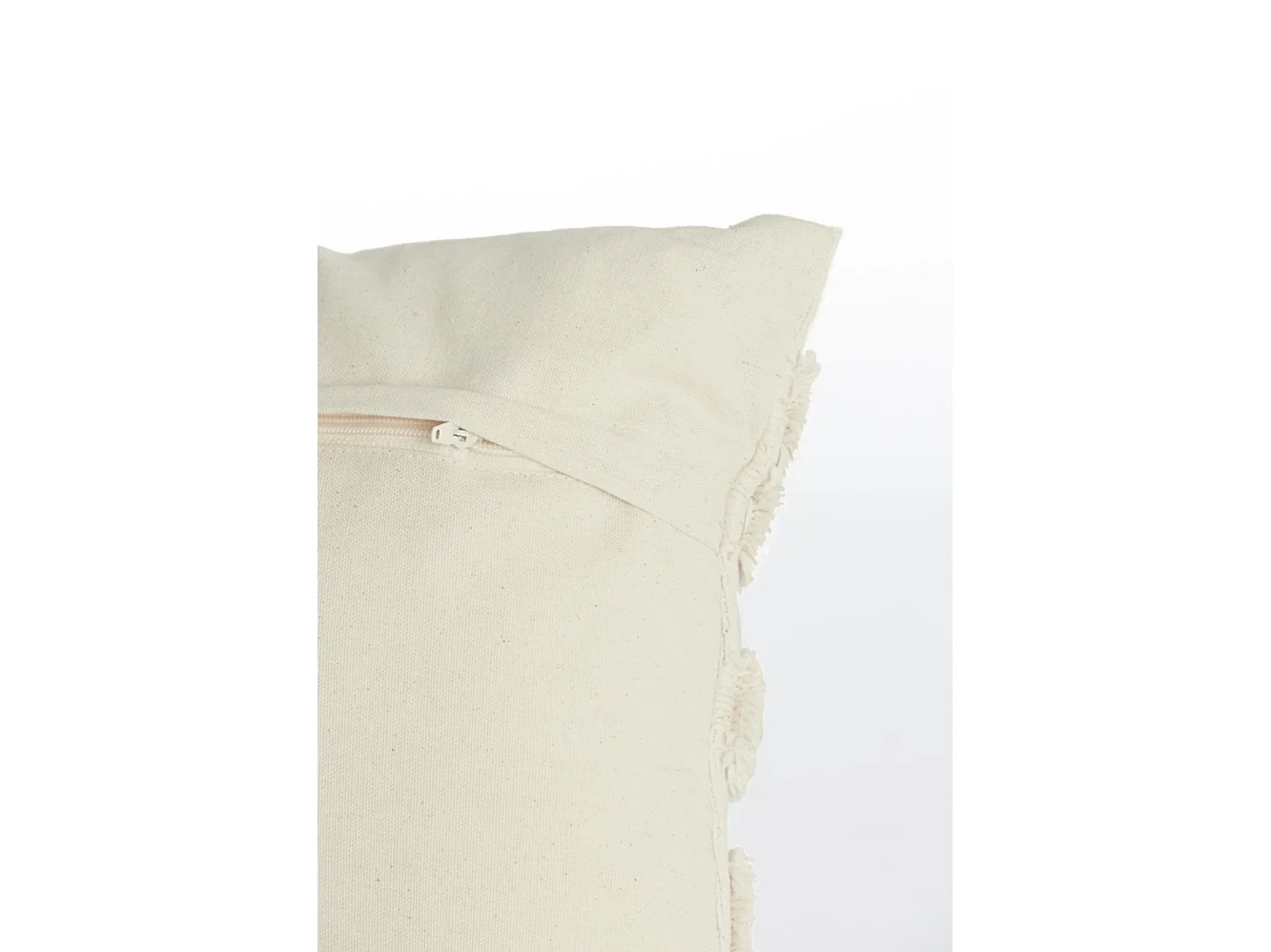 Coussin SARMI - 60x30x10cm - Blanc