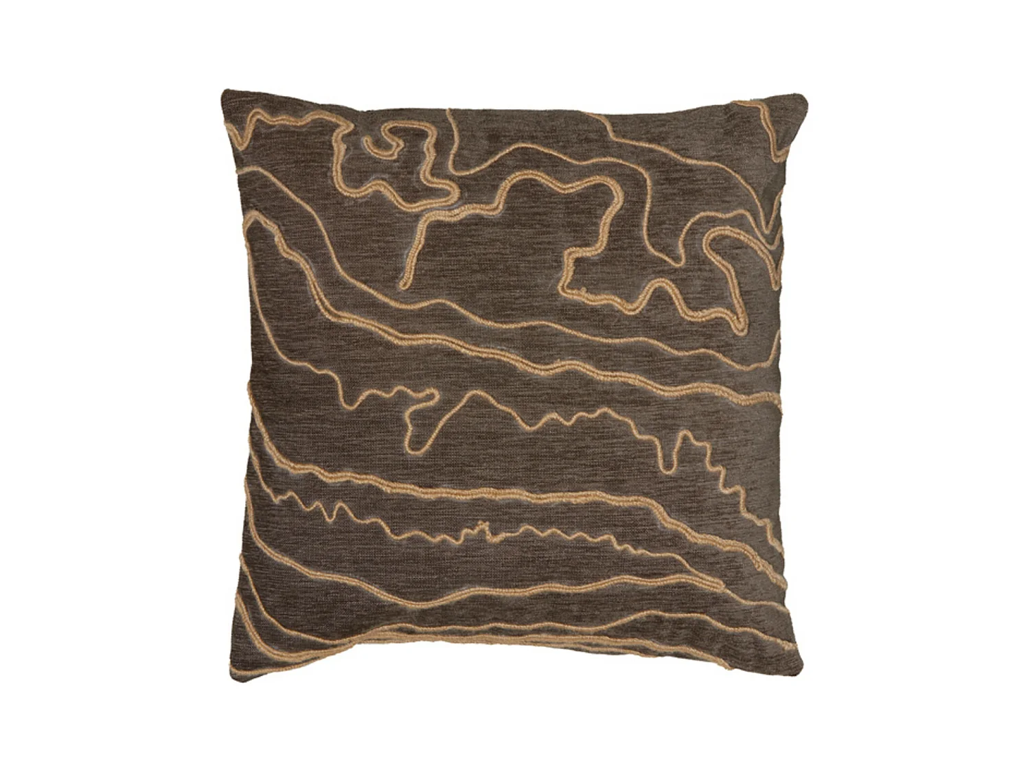 Coussin CASTRO - 45x45cm - Marron