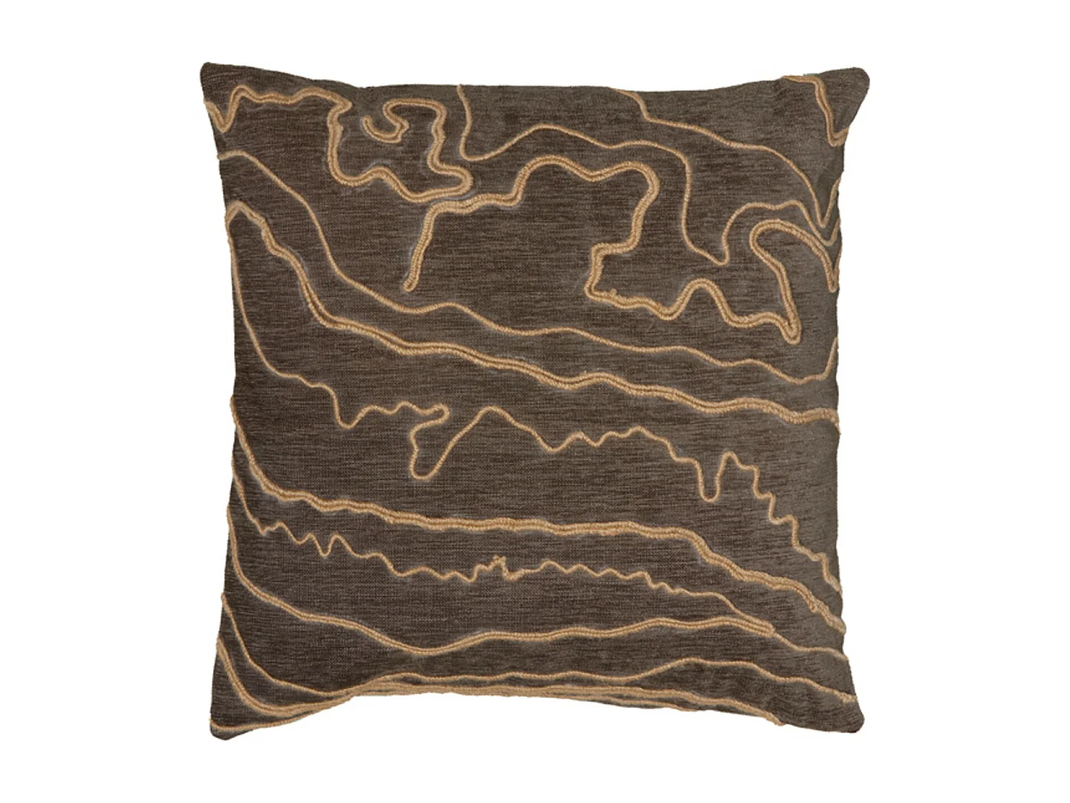 Coussin CASTRO - 45x45cm - Marron