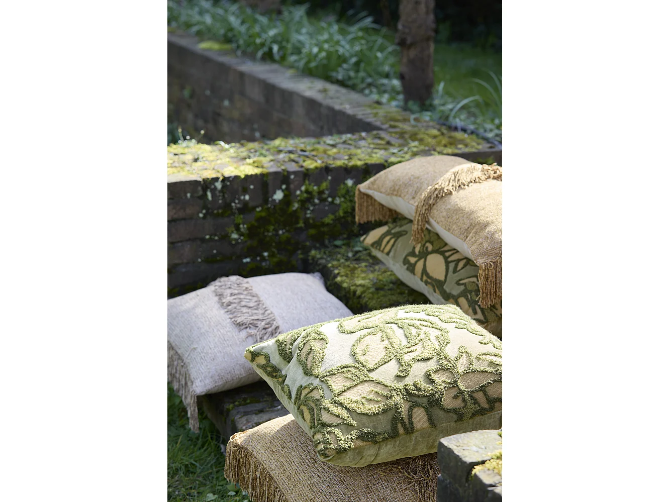 Kissen CAVAZZO - 45x45cm - Grün