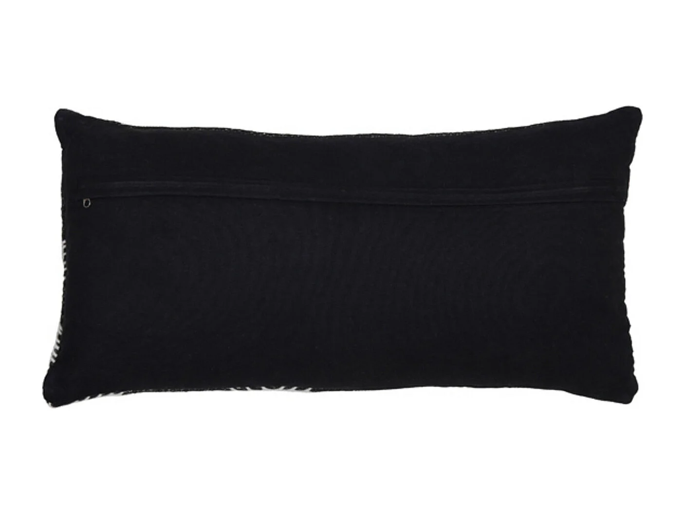 Coussin MACKEY - 60x30x10cm - Noir